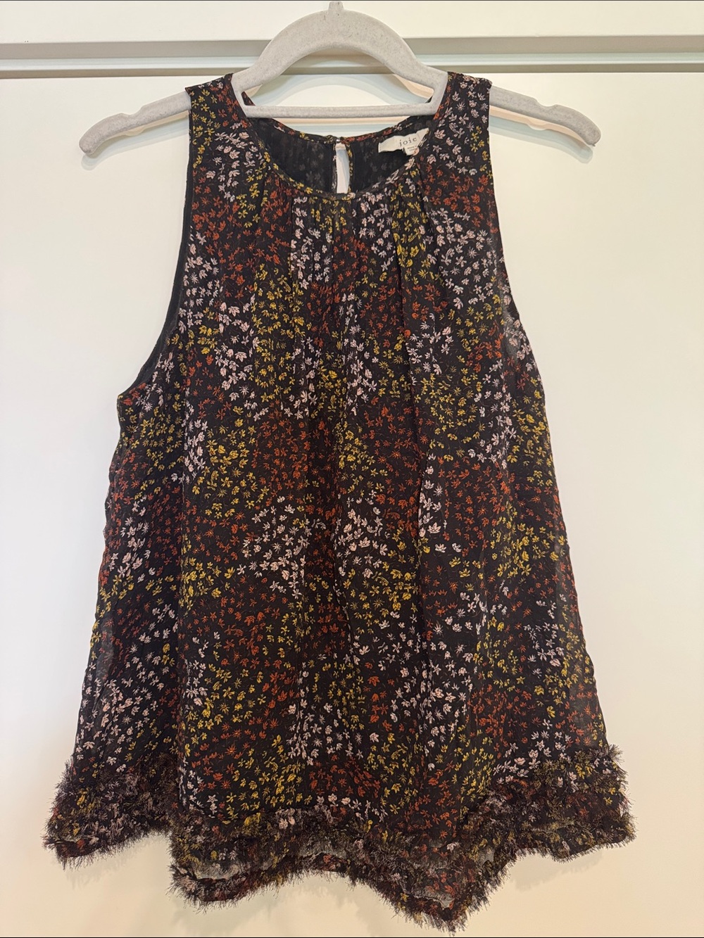Joie Silk Sleeveless Top Size S